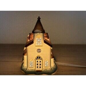 Vtg 1994 American Landmarks Collection Christmas Village Church